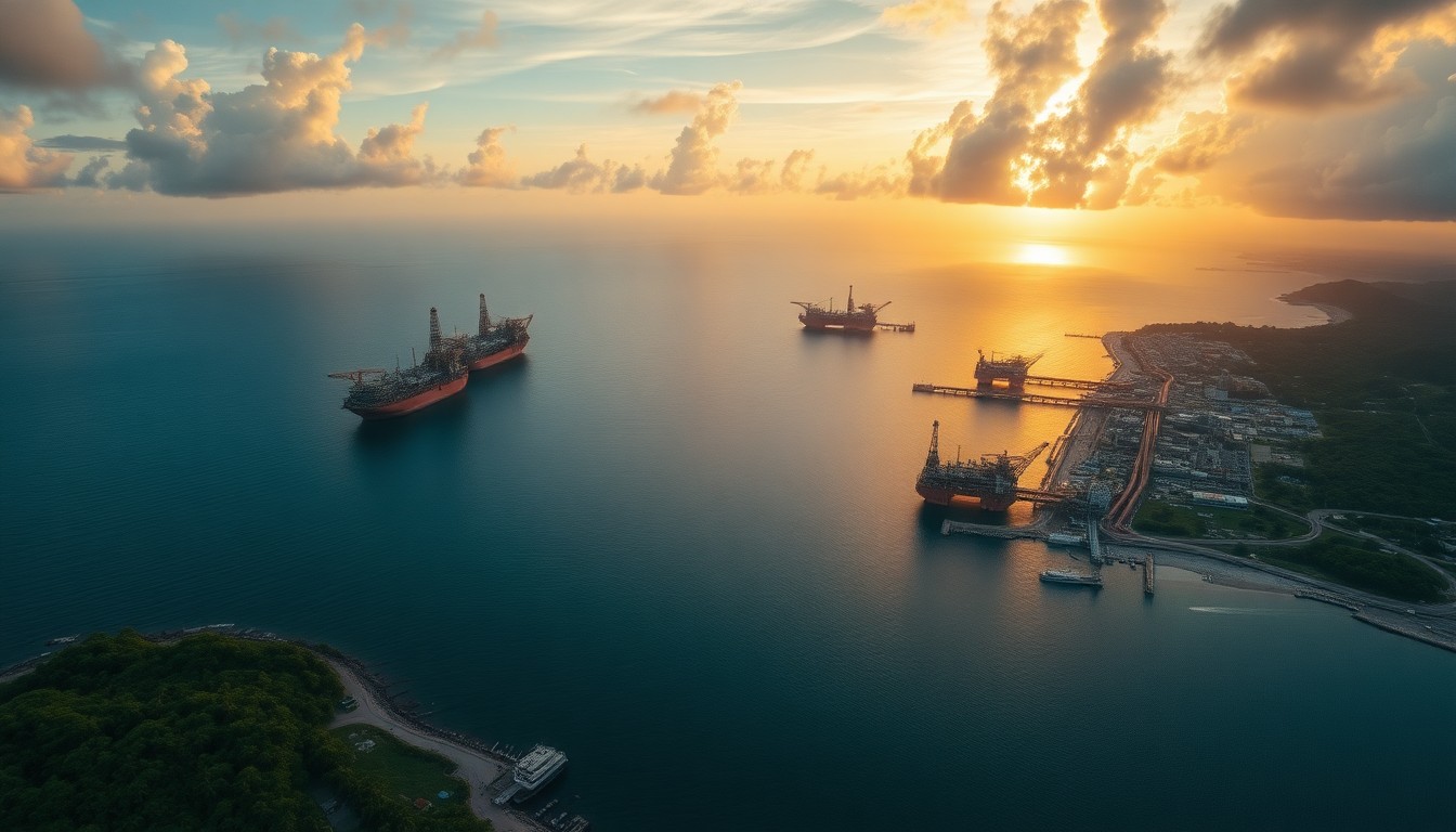 Refinerias de petroleo venezolano representando los 40 billones en reservas