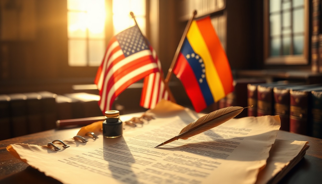 Documento constitucional representando la base legal del Estado 51